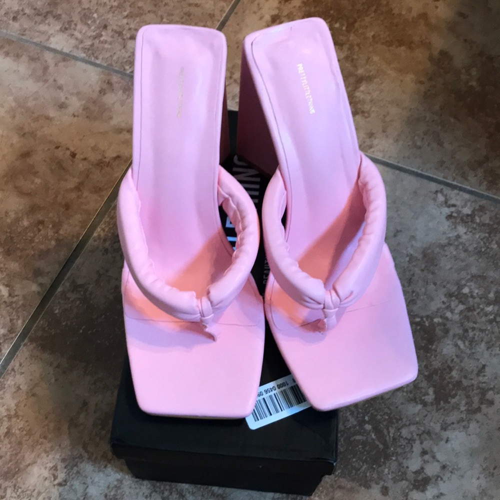 Pink Heeled Sandal